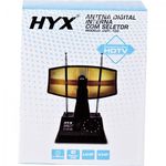 Antena Digital HDTV/UHF/VHF/FM Interna UVFI-102 Preta HYX