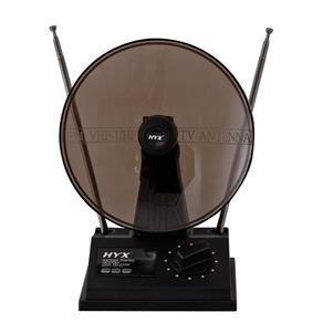 Antena Interna UHF/VHF/FM UVFI-101 Preta - HYX