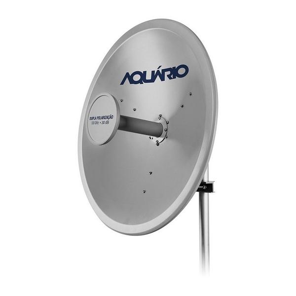 Antena Parabolica Dupla Polarizacao 5.8 Ghz 30 Dbi - Aquario
