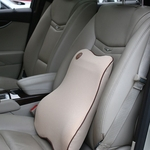 Apoio Car Memory Foam Cotton Voltar para carro lombar Pillow para Seat Cushion Suporte cintura