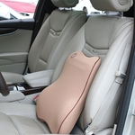 Apoio Car Memory Foam Cotton Voltar para carro lombar Pillow para Seat Cushion Suporte cintura
