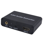 ARC adaptador de áudio HDMI Audio Converter Coaxial / Optical / Output 3,5 milímetros