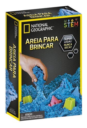 Areia para Brincar - Azul - National Geographic