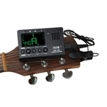 Aroma Amt - 560 Eletrônica Tuner E Metrônomo Microfone Integrado, Equipado Com Um Captador De Cabo De 6,3 Mm, Pode Ser Usado Para Chromatic Bass Guitar