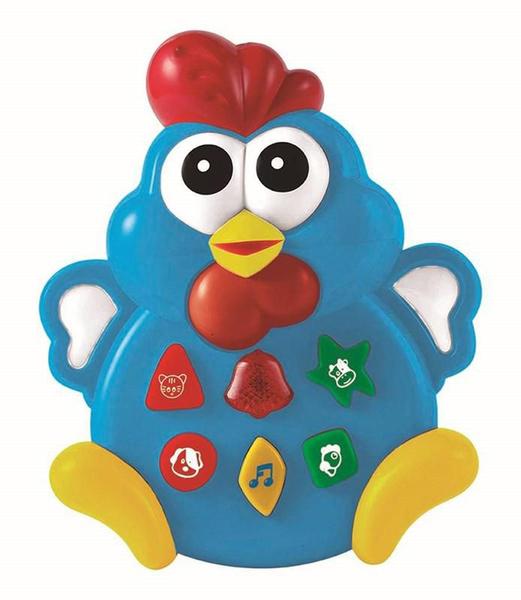 Atividade Animaizinhos Galinha Azul com Som - Buba Toys