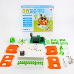 Auto-montar Solar Power Toy enigma pequeno experimento Environmentally Friendly Solar Conceito Casa