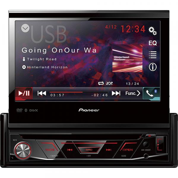 Auto Rádio CD/DVD/USB/TV/AM/FM/Bluetooth AVH-X7880TV Preto Pioneer - Pioneer
