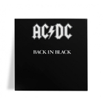 Azulejo Decorativo AC DC Back in Black 15x15