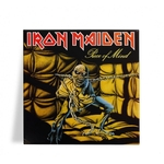 Azulejo Decorativo Iron Maiden Piece of Mind 15x15