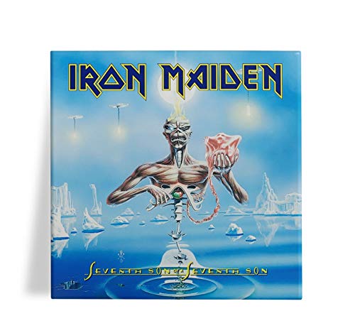Azulejo Decorativo Iron Maiden Seventh Son 15x15