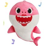 Baby Shark - Pelúcia Musical Rosa - Toyng
