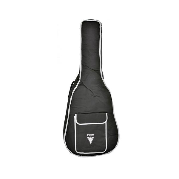 Bag Capa Luxo Simples Phx PAA102 Preta para Violão Folk