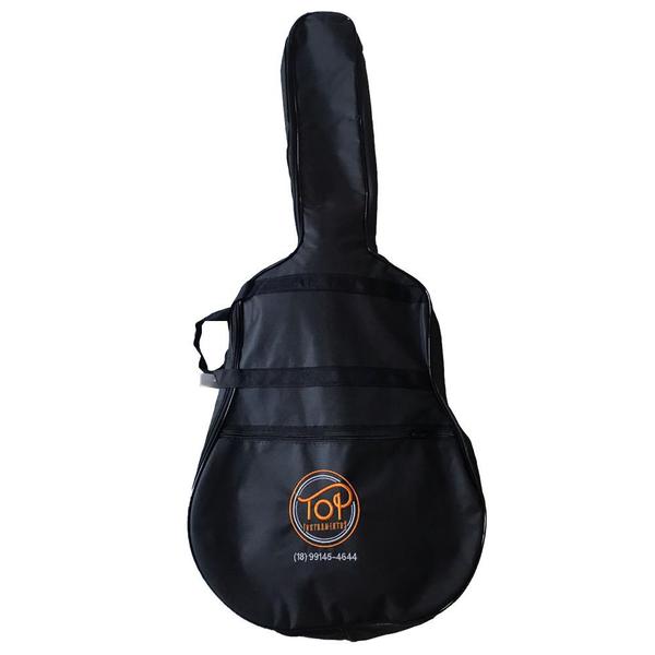 Bag Capa Simples para Violao Folk Estilo Mochila - Top Instrumentos