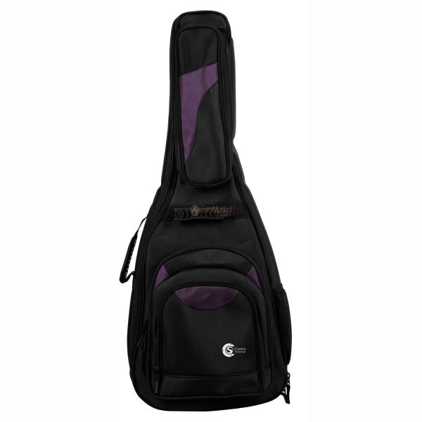 Bag Custom Sound Guitarra GT 2 Preto/Roxo