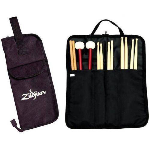Bag de Baquetas Zildjian Zsb Basic Drumstick Bag com Cordão para Fixar no Surdo