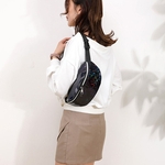 Bag Moda Mulheres Estudantes Outdoor Sports Zipper Messenger Bag Peito cintura Bag