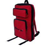 Bag Para Baquetas Tipo Mochila – D’GROOVE (Modelo Slim) – VERMELHA