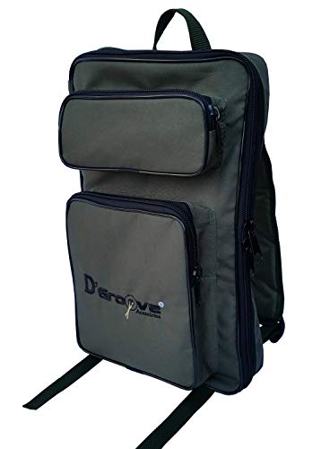 Bag para Baquetas Tipo Mochila - D'GROOVE (Modelo Slim) - VERDE