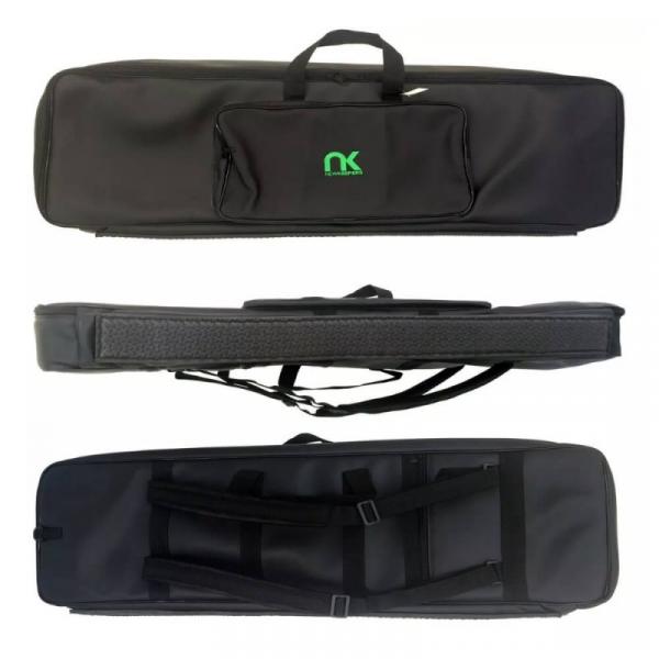 Bag para Teclado 5/8 Normal NewKeepers Eco de Couro Sintético Preto