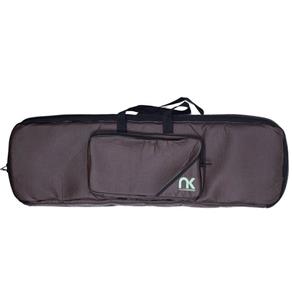 Bag para Teclado Compacto 5/8 NewKeepers Couro Reconstituído Marrom