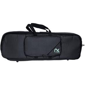 Bag para Teclado 5/8 NewKeepers Couro Reconstituído Preto