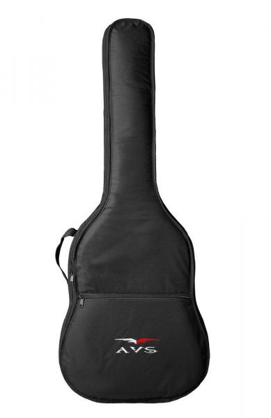 Bag para Violão Folk Linha Luxo Reforçado Preto AVS Bags