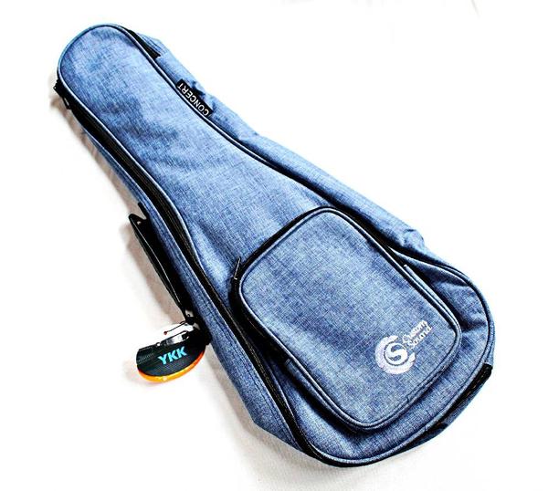 Bag Premium Reforçado Ukulele Concert Custom Sound UKC Blue