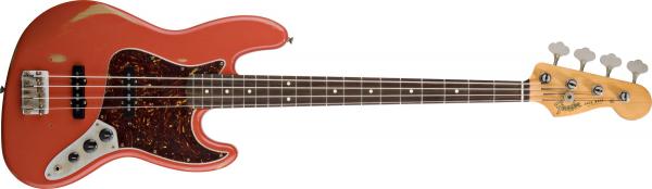 Baixo Fender 013 1810 Road Worn 60 Jazz Bass 340 Fiesta Red