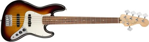 Baixo Fender 014 9953 - Player Jazz Bass V Pf - 500 - 3-color Sunburst