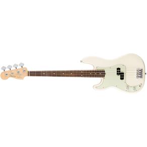 Baixo Fender 019 4620 - Am Professional Precision Bass Lh Rosewood - 705 - Olympic White