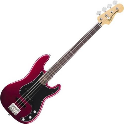 Baixo Fender Squier Vintage Modified Precision Jazz Bass Red