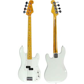 Baixo SX SPB57+ Precision Bass 4 Cordas Branco - BX0076