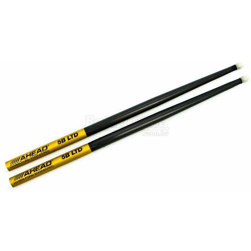 Baqueta Ahead Drumsticks 5b Limited Edition 5b Ltd (5b Nylon) Poliuretano e Base de Alumínio