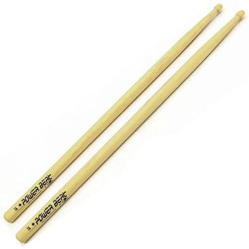 Baqueta Los Cabos Power Beat White American Hickory 7A