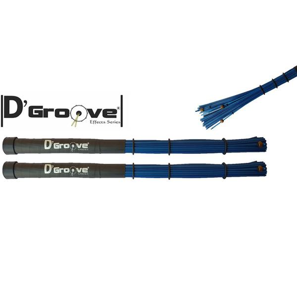 Baqueta para Bateria - Bounce Sticks D'Groove Vassourinha
