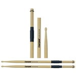 Baqueta Rod e Normal Liverpool Double Stick Rods RD-164 com 2 Lados, Cerdas de Bambu e Clássica