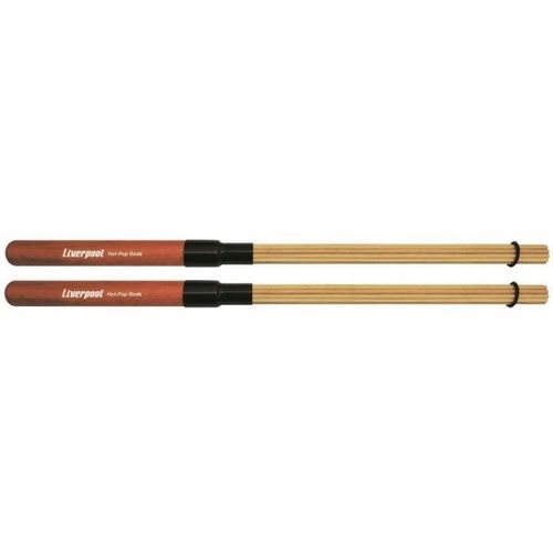 Baqueta Rod Liverpool Hot-Pop Rods Light com Cerdas de Bambu (mais Macia) e Peso Leve Rd-151
