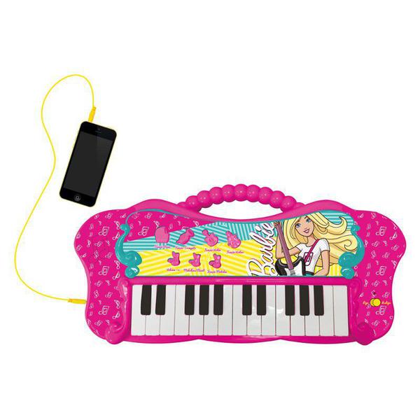 Barbie Linha Musical Teclado Glamouroso com MP3 Player - Fun