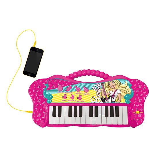 Barbie Teclado Fabuloso com Função MP3 Player - Fun Divirta-se