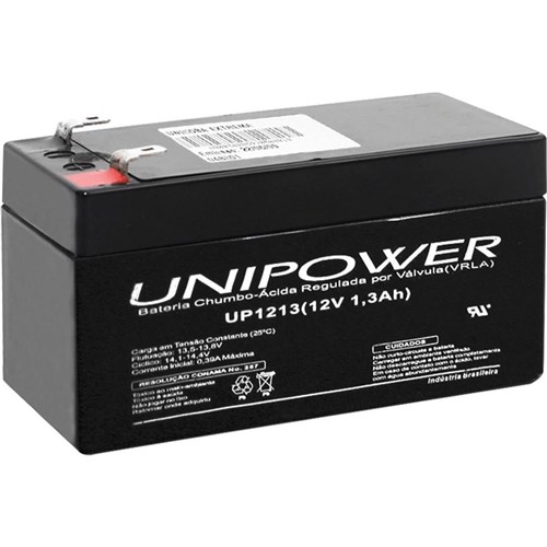 Bateria 12V 1,3Ah - Up1213 - Unipower