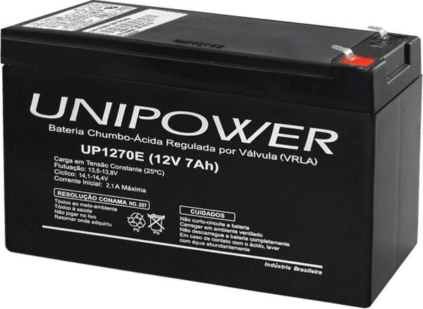 Bateria 12v 7,0ah (up1270e)f187 - Unipower