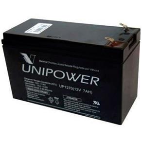 Bateria 12v 7,2a Selada para Alarme Nobreak Up1272 Unipower