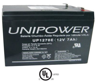 Bateria 12v - 7 Ah Up1270-e Unipower