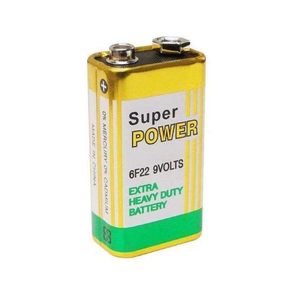 Bateria 9v 9 Volts 6f22 - Eletronica Castro