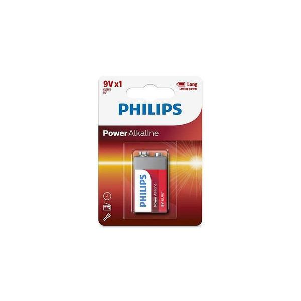 Bateria 9v Alcalina Powerlife Philips