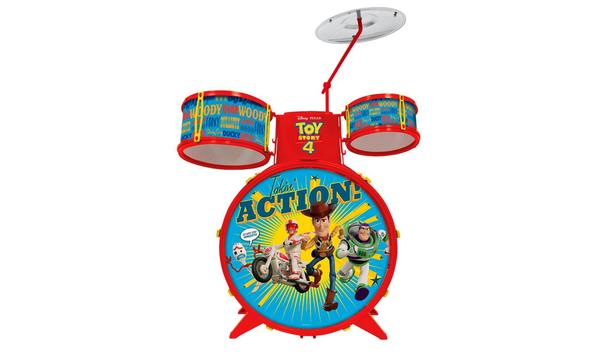 Bateria Acústica Infantil Toy Story Toyng