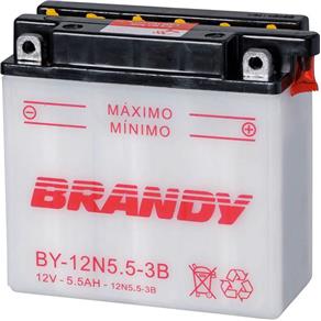 Bateria Brandy By12 5.5-3B 0012 Ybr 125 / Rd 125 / Rd 135 / Rd 350 69662