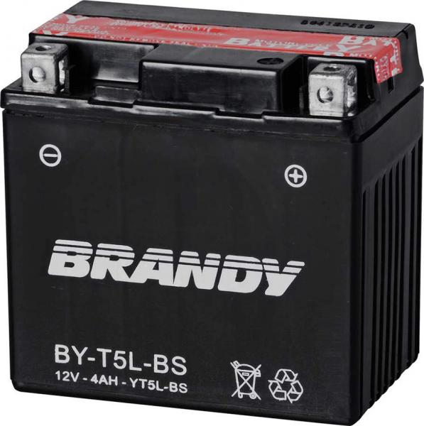 Bateria Brandy Yt5Lbs 0015 Titan 125 Es / Biz / Job / Titan 150 Ks / Cg 125 Fan / Bros 125 Es / Web / Pop 100 / Dafra Super 100 / Sundown Web 100