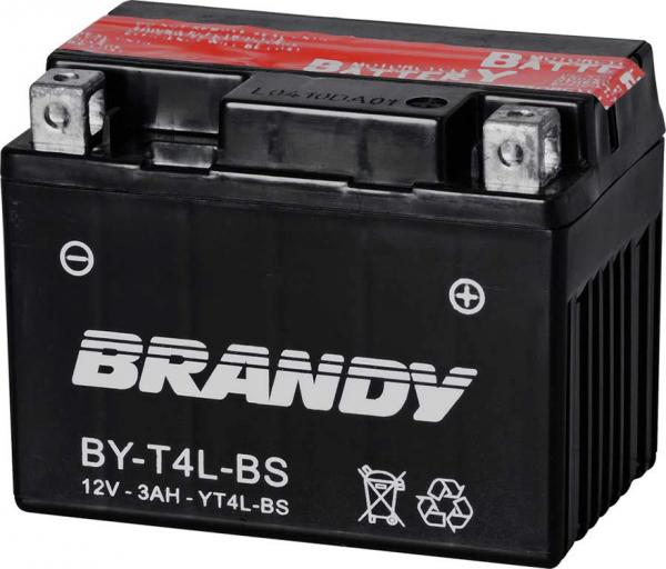 Bateria Brandy Ytx4lbs 0014 Biz Ks Até 02 / Bros Ks / Cg 150 Fan