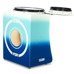 Bateria Cajón FSA Tajon Bass Plus TAJ74 Blue Fade Mini Bateria Cajón Compacta Ótima Sonoridade